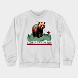 The Republic Bear in California Crewneck Sweatshirt